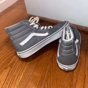 Gray High top vans